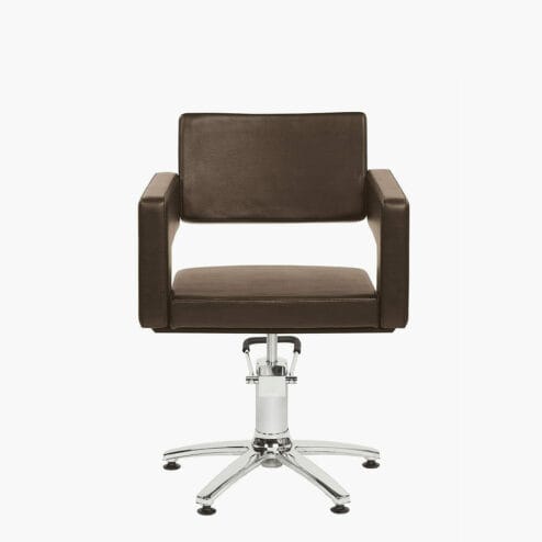 Odeon Brown Hydraulic Styling Chair