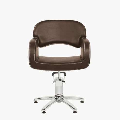 Opera Brown Hydraulic Styling Chair