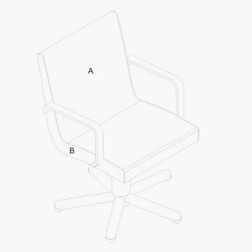 REM Ariel Hydraulic Styling Chair