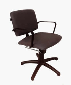 REM Atlas Black Hydraulic Styling Chair
