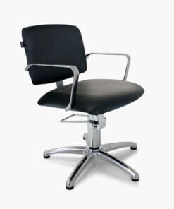 REM Atlas Hydraulic Styling Chair in Black - Express Delivery