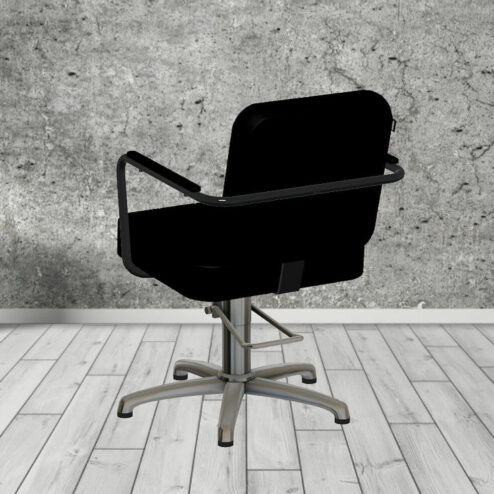 REM Avalon Hydraulic Styling Chair in Black