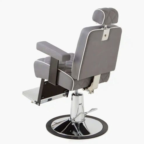 REM Britannia Barbers Chair In Coloured Upholstery