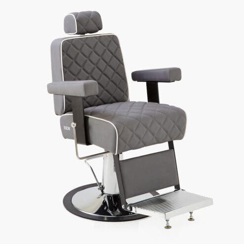 REM Britannia Barbers Chair In Coloured Upholstery