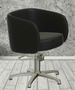 REM Capri Hydraulic Styling Chair in Black