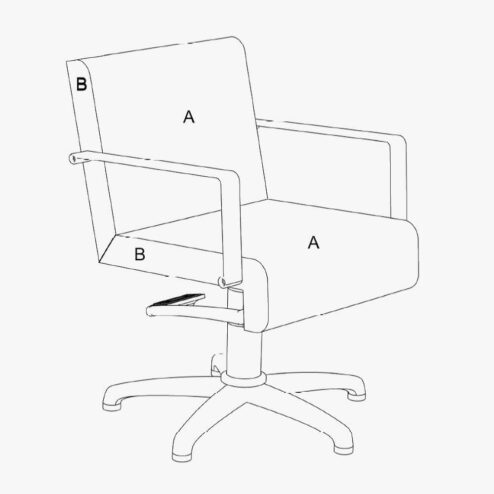 REM Cascade Hydraulic Styling Chair