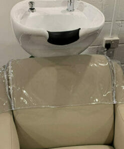 REM Clear Protective Back Wash Chair Covers