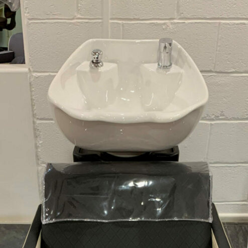 REM Clear Protective Back Wash Chair Covers
