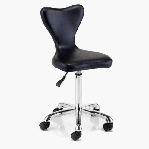 REM Clover Black Stool