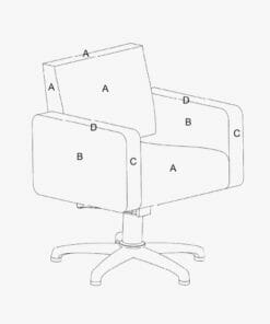 REM Dune Hydraulic Styling Chair