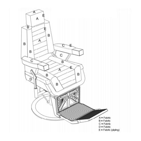 REM Emperor GT Barbers Chair