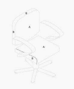 REM Evolution Hydraulic Styling Chair