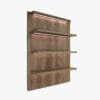 REM Glam LED Retail Shelving Unit
