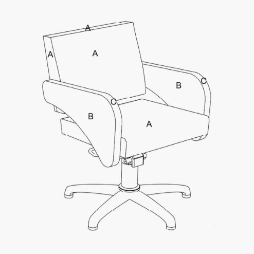 REM Havana Hydraulic Styling Chair