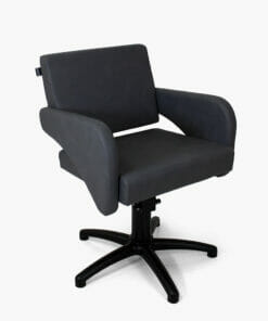 REM Havana Hydraulic Styling Chair in Anthracite Grey