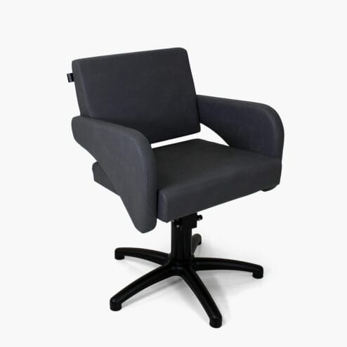 REM Havana Hydraulic Styling Chair in Anthracite Grey