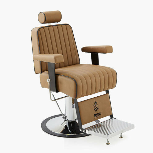 REM Kingsman Barbers Chair In Coloured Upholstery