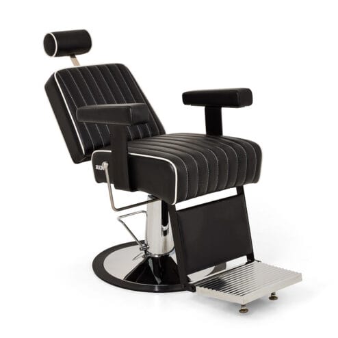 REM Kingsman Black Barbers Chair