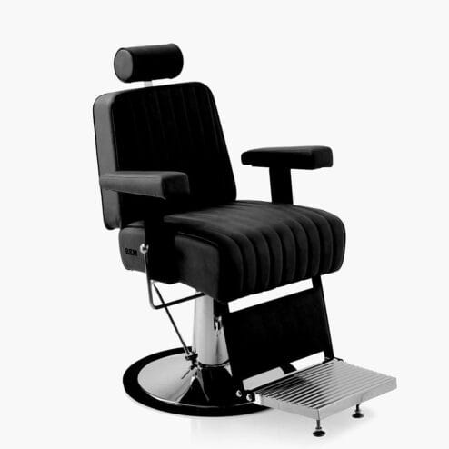 REM Kingsman Black Barbers Chair