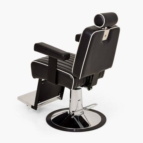 REM Kingsman Black Barbers Chair