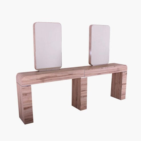 REM Lunar Wall Styling Unit With Storage Mirror