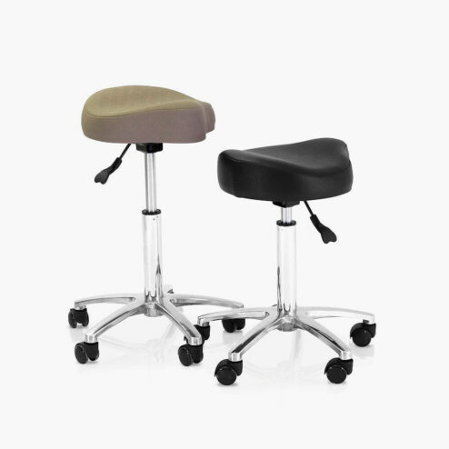 REM Mustang Stool In Coloured Upholstery