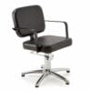 REM Nero Hydraulic Black Styling Chair