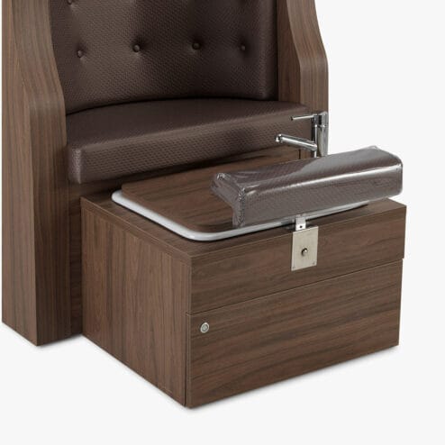 REM Plaza Back Pedibooth Chair With Whirlpool