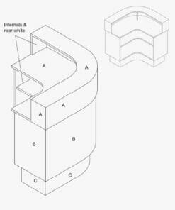 REM Suflo Reception Desk