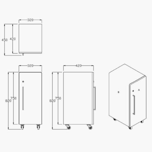 REM Zen Salon Trolley