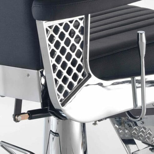 Rem Viscount Black Barbers Chair