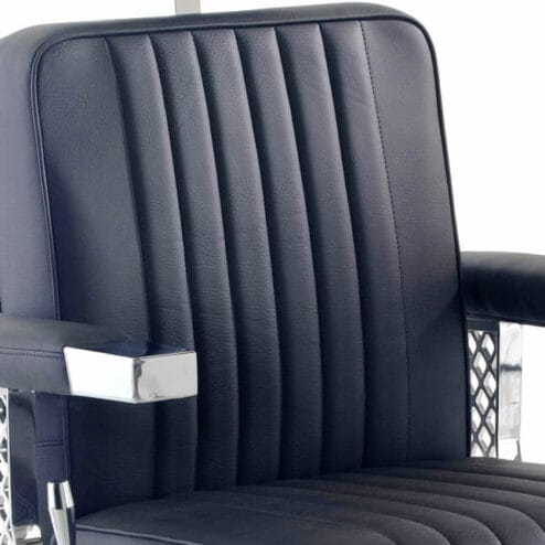 Rem Viscount Black Barbers Chair