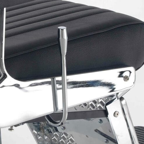 Rem Viscount Black Barbers Chair