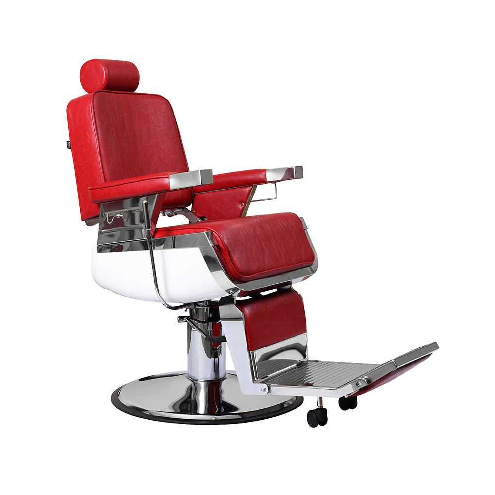 Salon Fit Chelmsford Red Barbers Chair