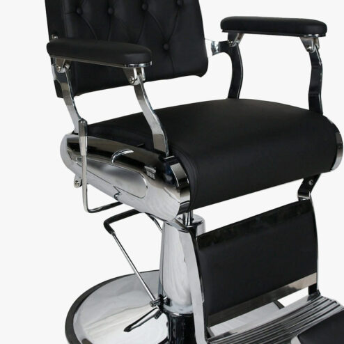 Salon Fit Empire Red Barbers Chair