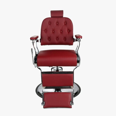 Alternative view of Salon Fit Empire Red Barbers Chair