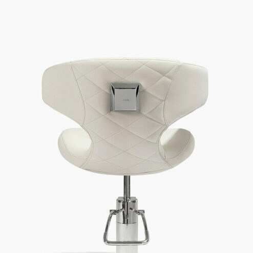 Sensualis White Hydraulic Styling Chair