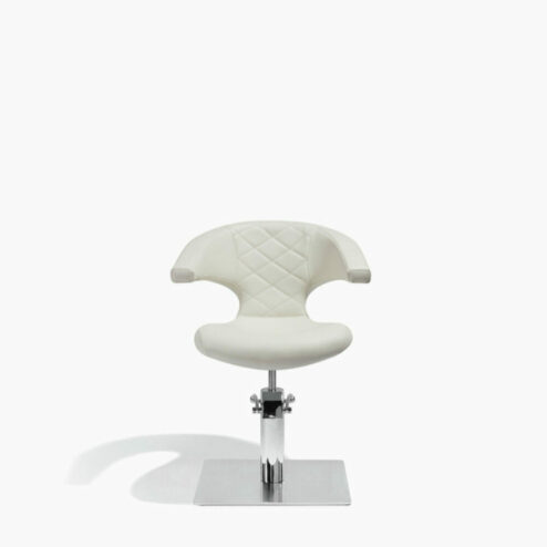 Sensualis White Hydraulic Styling Chair
