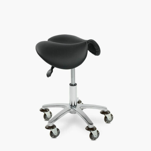 Sibel Black Multi Functional Saddle Stool