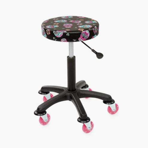 Sibel Rollercoaster Mexico Gas Lift Stylist Stool
