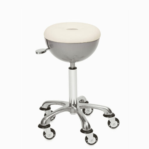 Sibel Sphere Gas Lift Stylist Stool