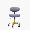 Skinmate Darcy Grey Gas Stool
