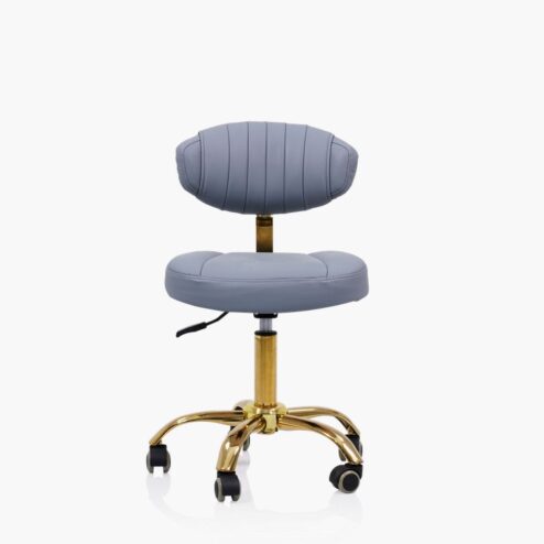 Skinmate Darcy Grey Gas Stool