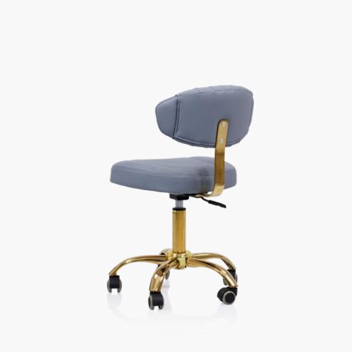 Skinmate Darcy Grey Gas Stool