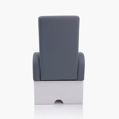 Skinmate Darcy Grey Pedicure Chair