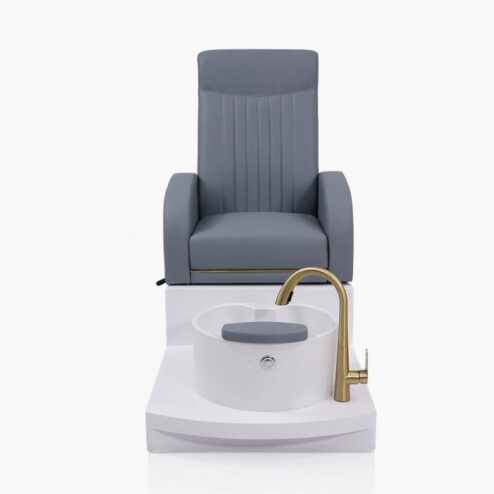 Skinmate Darcy Grey Pedicure Chair