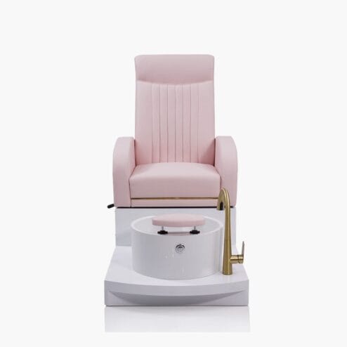 Skinmate Darcy Pink Pedicure Chair