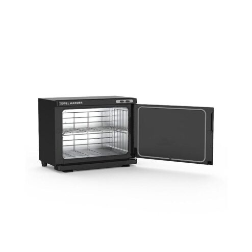 Skinmate Large Black Hot Towel Cabinet