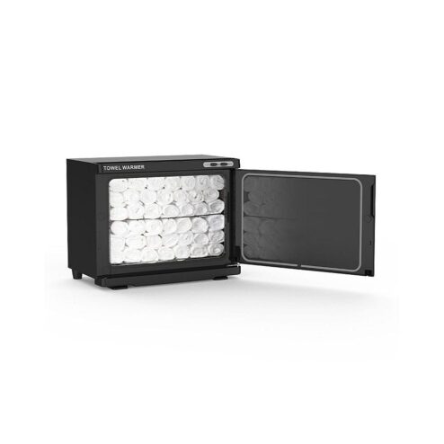 Skinmate Large Black Hot Towel Cabinet