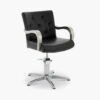 Venus Hydraulic Styling Chair in Black